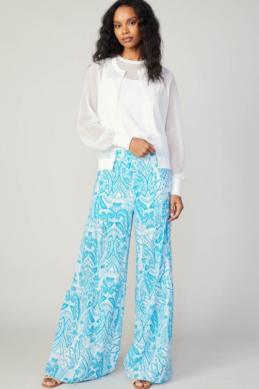 Pretty Print Palazzo Pants