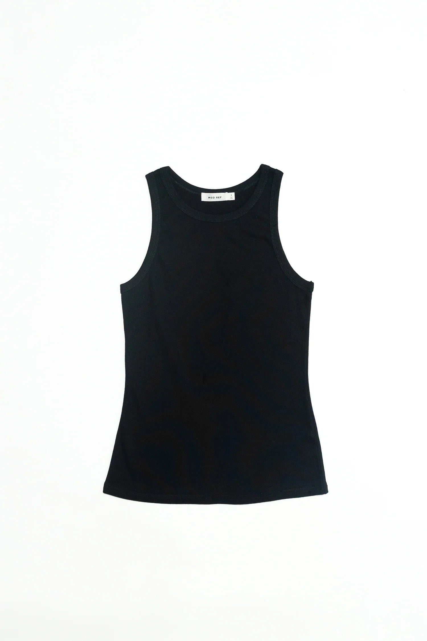 Black Sleeveless Tank Top