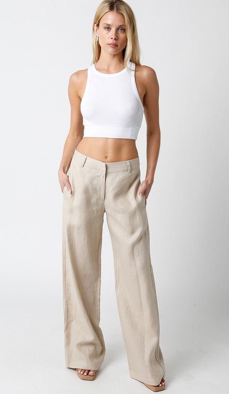 Linen Trouser Pants