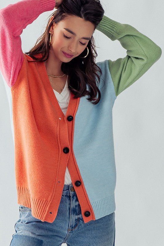 Color Block Sweater